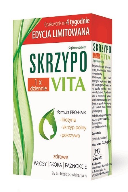 Skrzypovita 1 Raz Dziennie 28 Tabletek