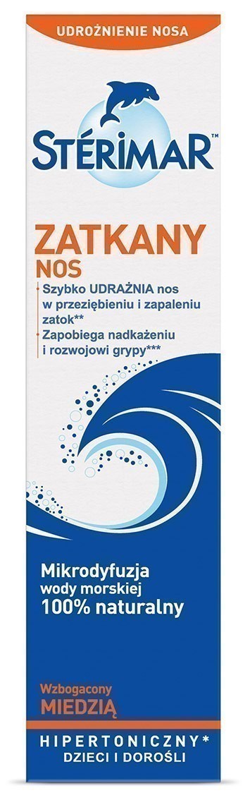 Sterimar Zatkany Nos Roztwór Hipertoniczny