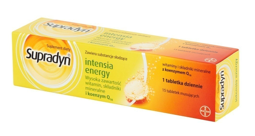 Supradyn Intensia Energy 15 Tabletek Musujących