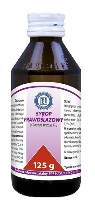 Syrop Prawoślazowy Hasco 125 g