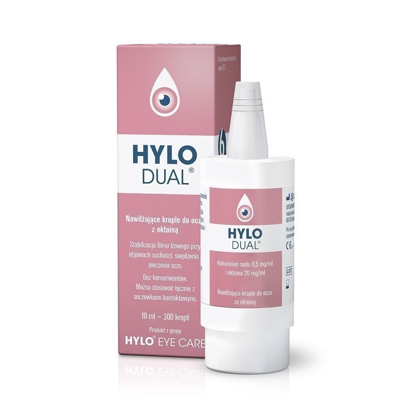 Hylo-Dual Krople do oczu 10 ml
