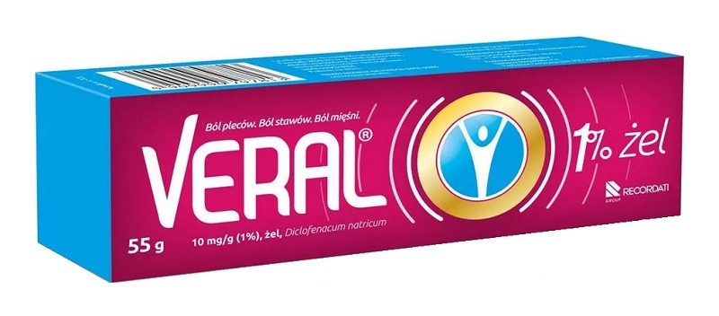 Veral 1% Żel 55 g