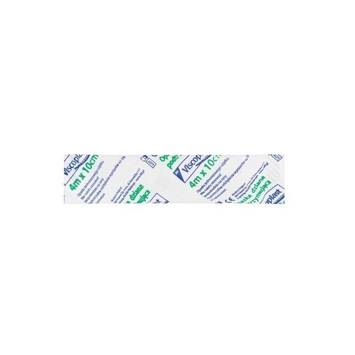 Viscoplast Opaska dziana podtrzymująca 10cm x 4m 1 szt.