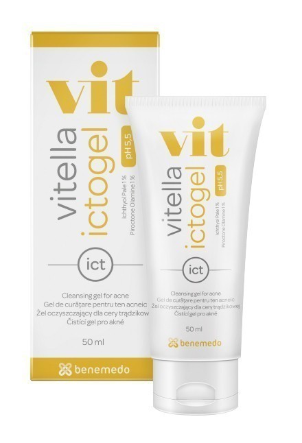 Vitella Ictogel Żel Do Mycia Twarzy 50 ml