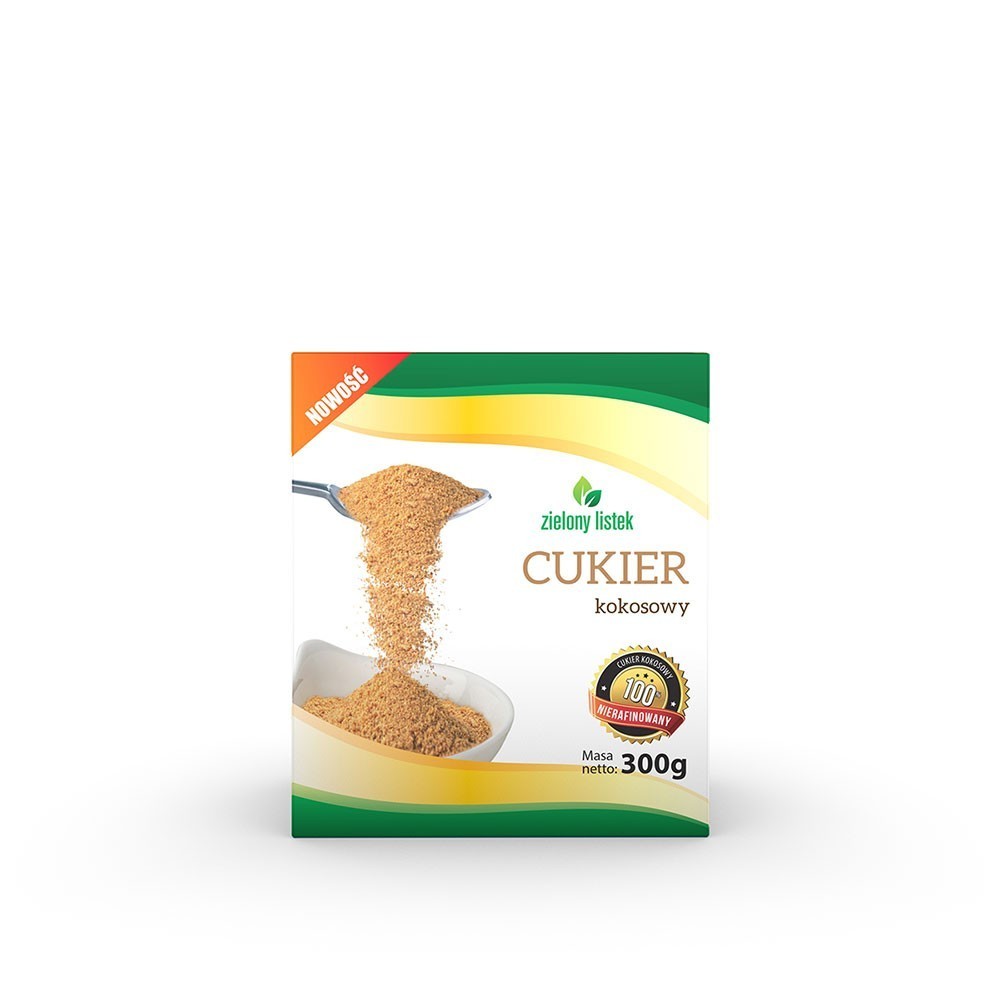 Zielony Listek Cukier Kokosowy 300g