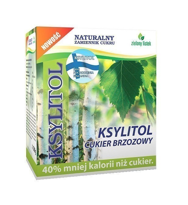 Zielony Listek Ksylitol Cukier Brzozowy 500 g