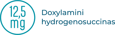 12,5 mg Doxylamini
