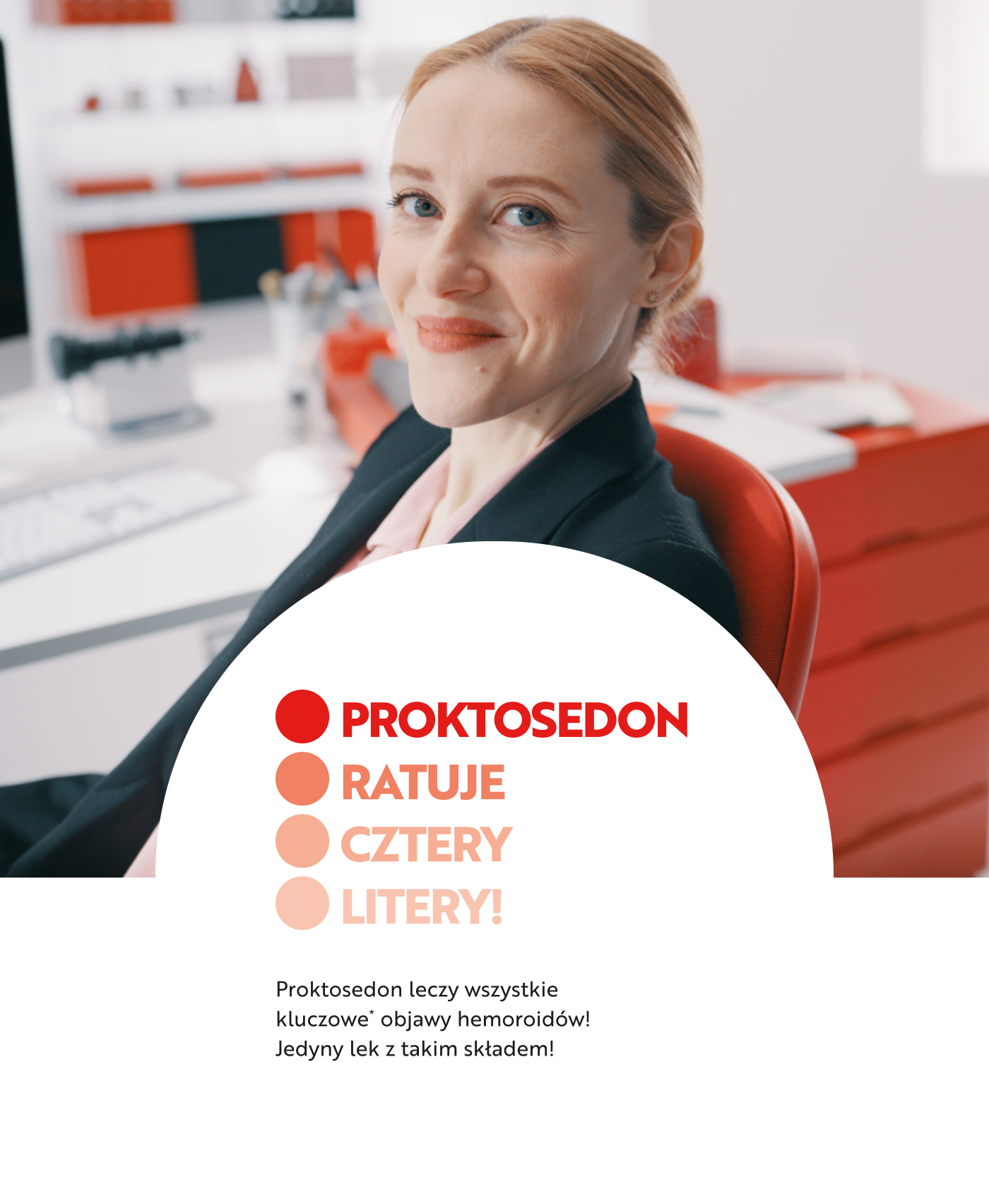PROKTOSEDON RATUJE CZTERY LITERY